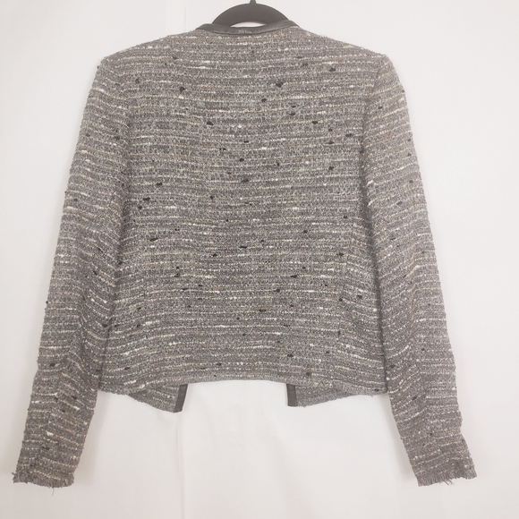 Ulla Johnson metallic tweed open front blazer - Picture 5 of 9